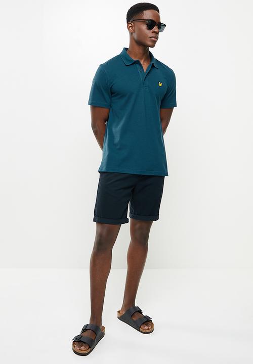Lyle & Scott - Sport short sleeve polo - blue