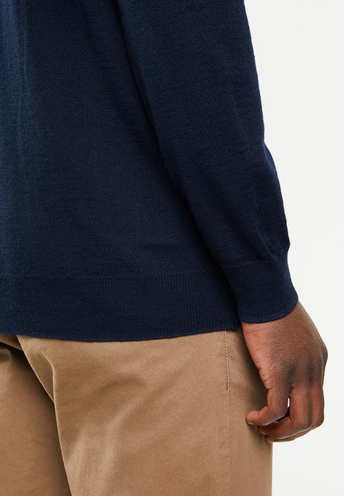 Lyle & Scott - V-neck pullover - navy