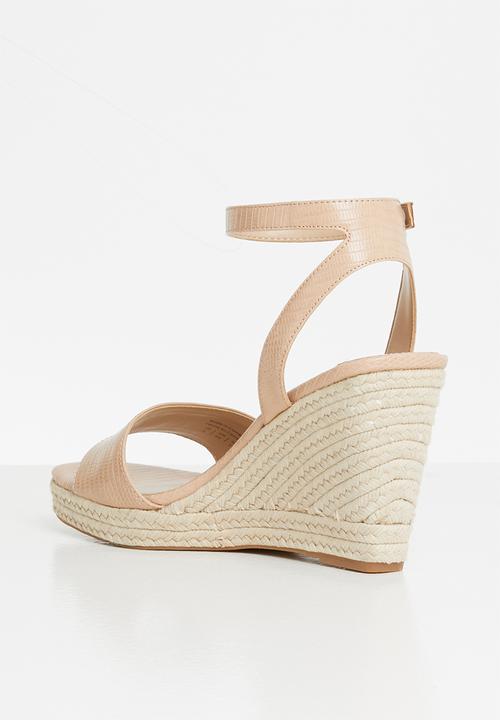 ALDO - Montana wedge heel - neutral