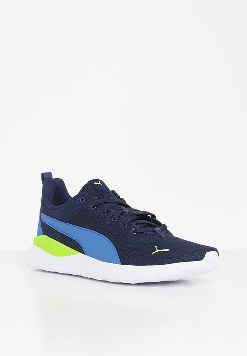 PUMA - Anzarun lite - peacoat-star sapphire-sharp green