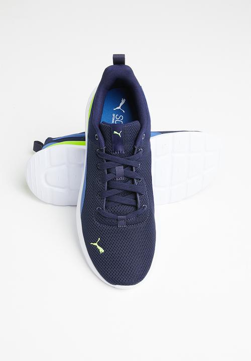 PUMA - Anzarun lite - peacoat-star sapphire-sharp green