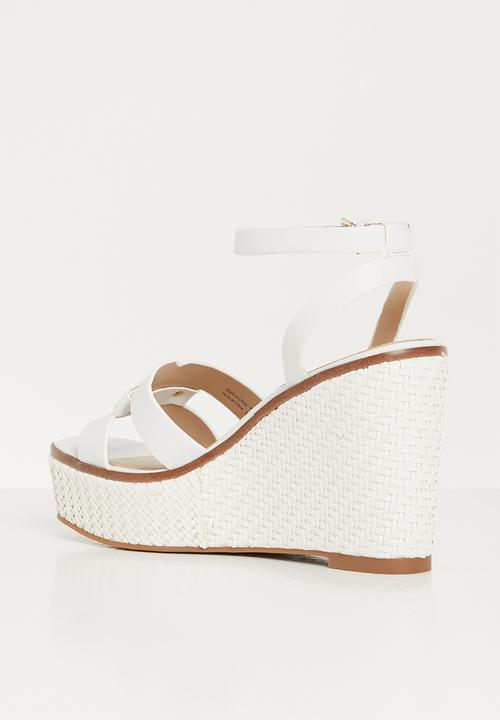ALDO - Onan wedge heel - white