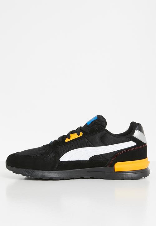 PUMA - Graviton pro - black-white-saffron