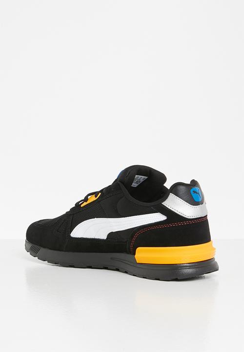 PUMA - Graviton pro - black-white-saffron