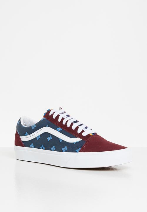 Vans - Old skool - (tie print mix) port royale/multi