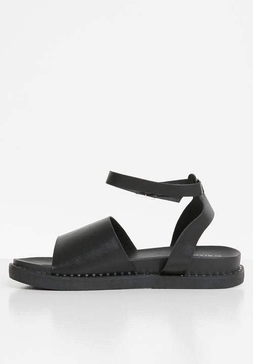 Glamorous - Wide fit  chunky sandal - black