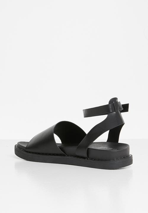 Glamorous - Wide fit  chunky sandal - black