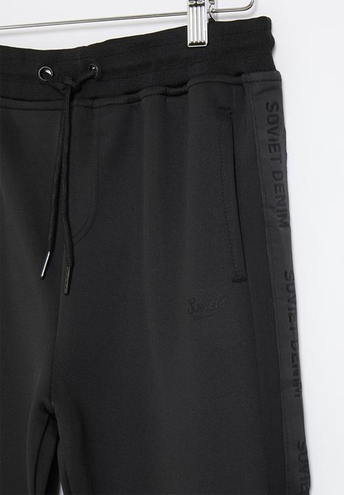 SOVIET - B montoya track pants - black
