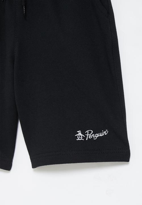Original Penguin - Boys pete word short - black