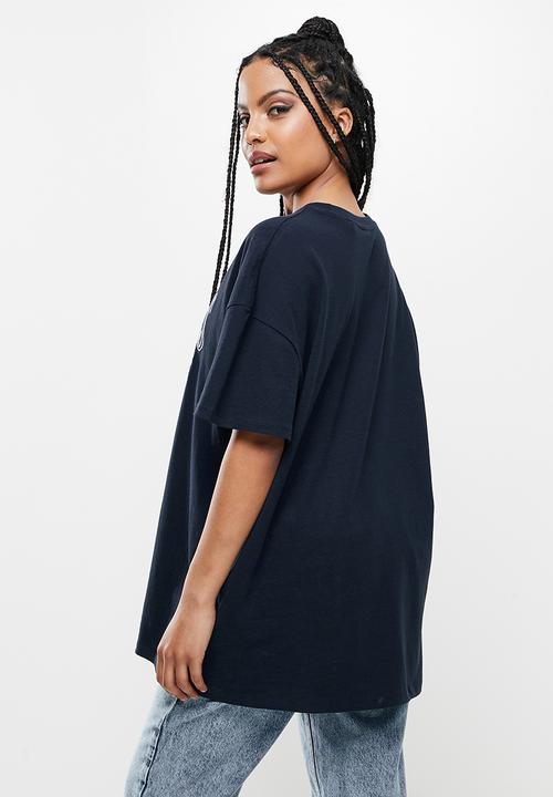 Factorie - Original relaxed graphic tee - navy/columbus