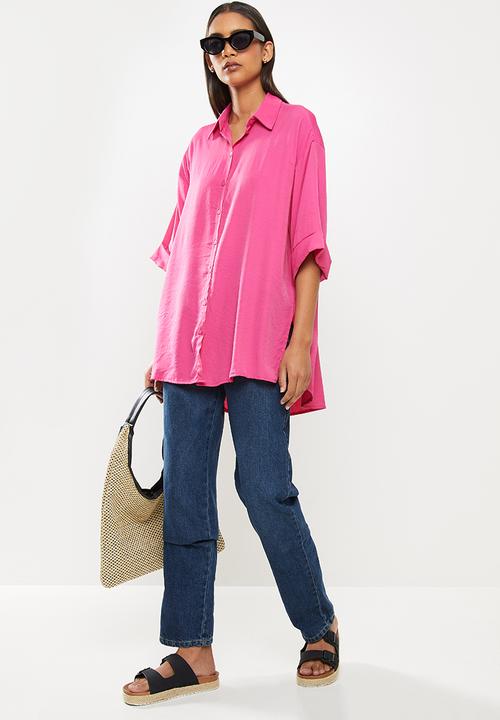 Me&B - Oversized shirt - pink
