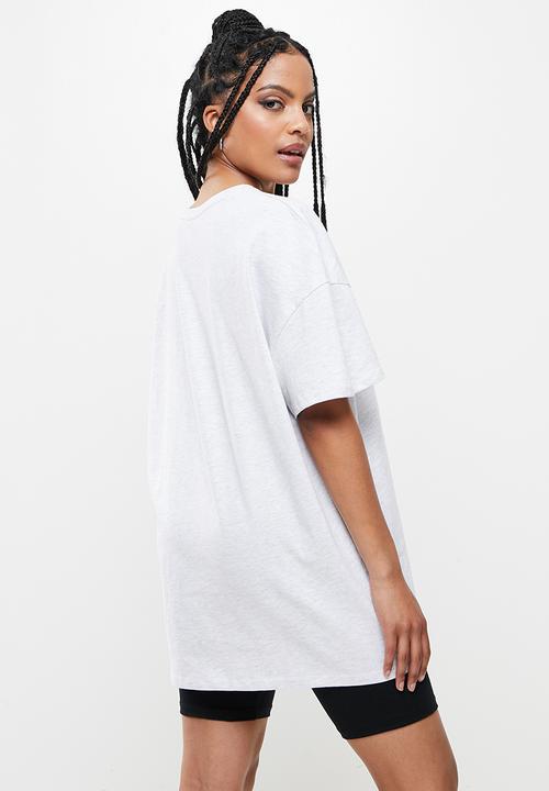 Factorie - Original relaxed graphic tee - silver marle/atlanta