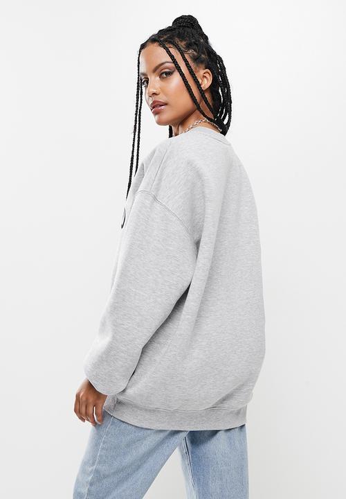 Factorie - Os graphic crew 1 - grey marle/oakland