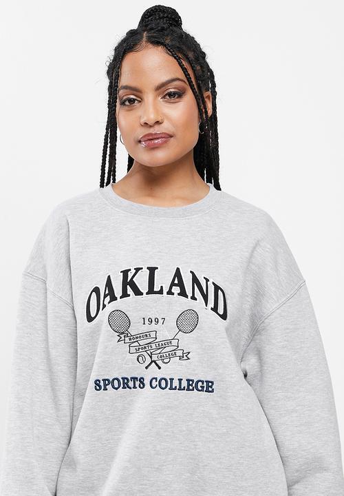 Factorie - Os graphic crew 1 - grey marle/oakland