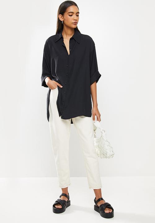 Me&B - Oversized shirt - black