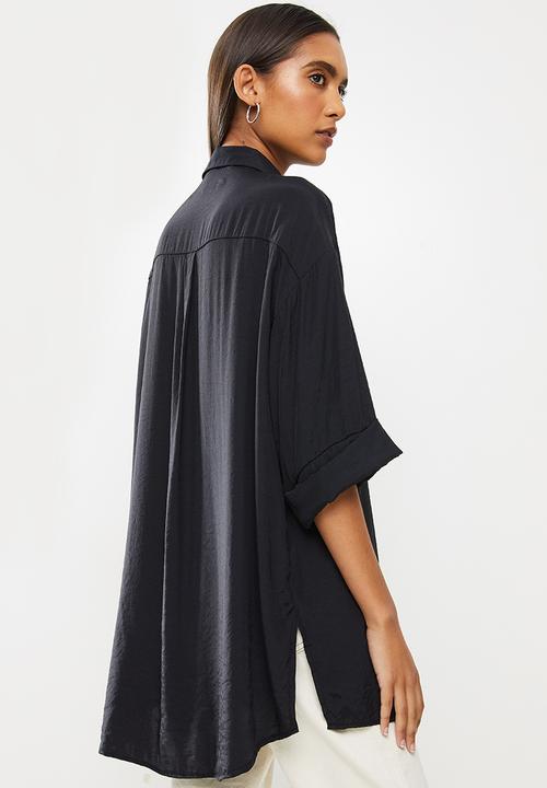 Me&B - Oversized shirt - black