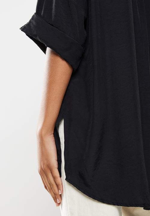 Me&B - Oversized shirt - black