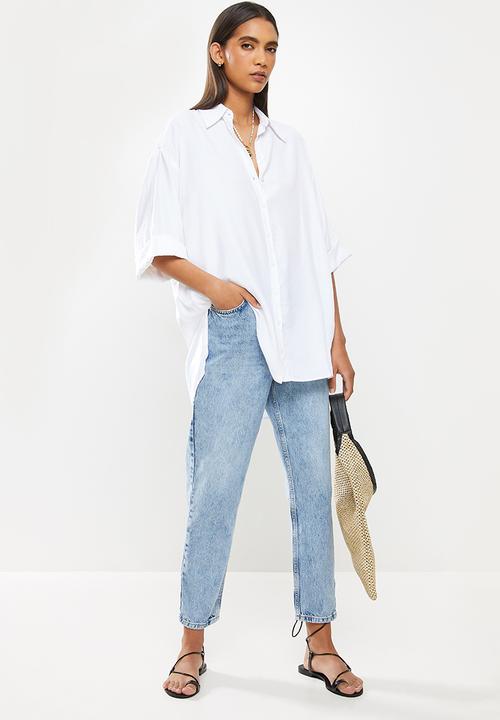 Me&B - Oversized shirt - white