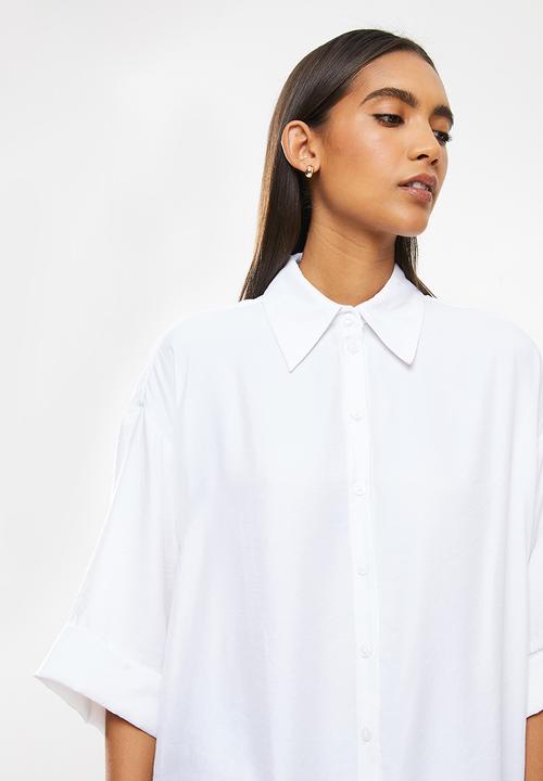 Me&B - Oversized shirt - white