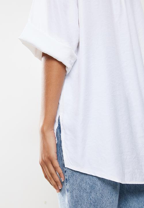 Me&B - Oversized shirt - white