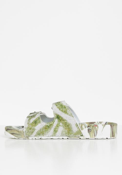 SISSY BOY - Love bird slide slide - white & green