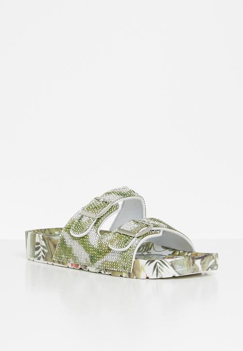 SISSY BOY - Love bird slide slide - white & green
