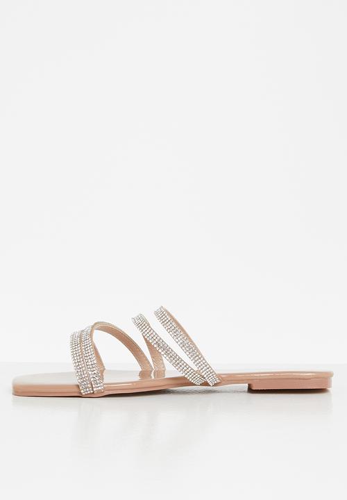 SISSY BOY - Patent it sandal - neutral 
