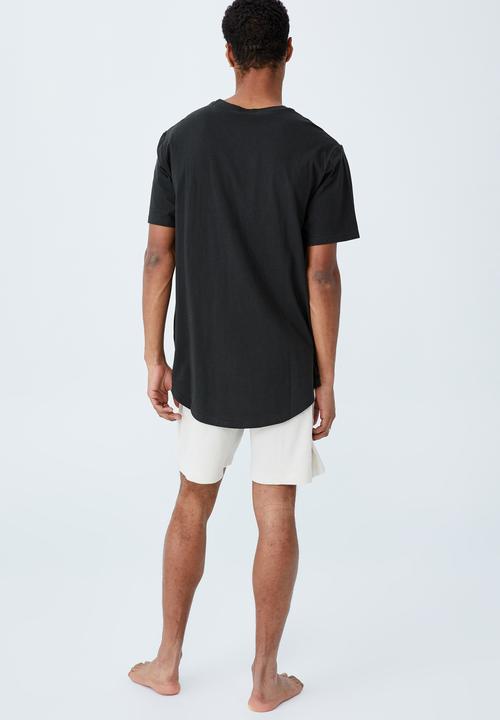 Cotton On - Waffle jogger short - bone