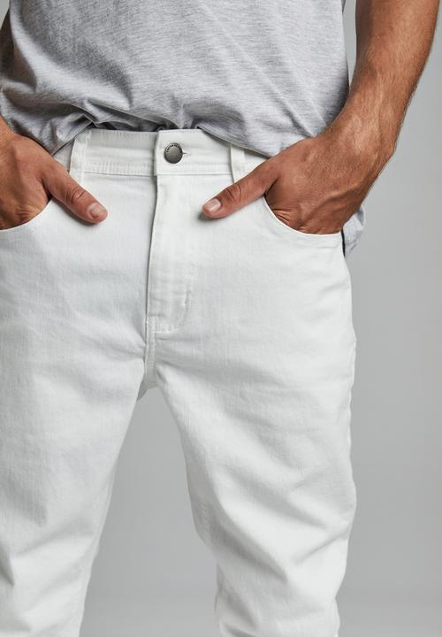 Cotton On - Slim fit jean - white