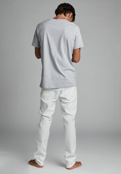 Cotton On - Slim fit jean - white