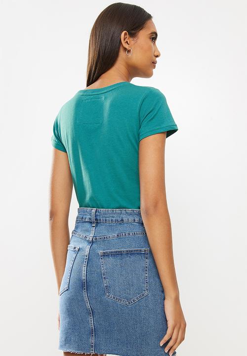 Aca Joe - Crew short sleeve tee - green