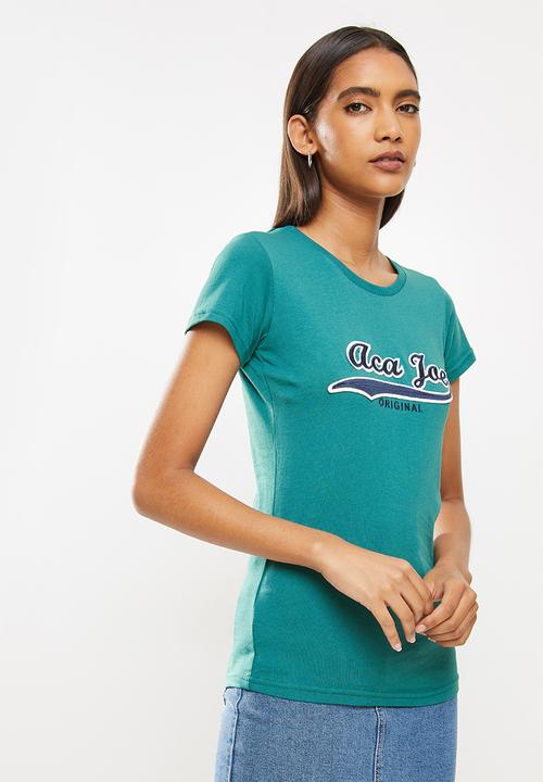 Aca Joe - Crew short sleeve tee - green