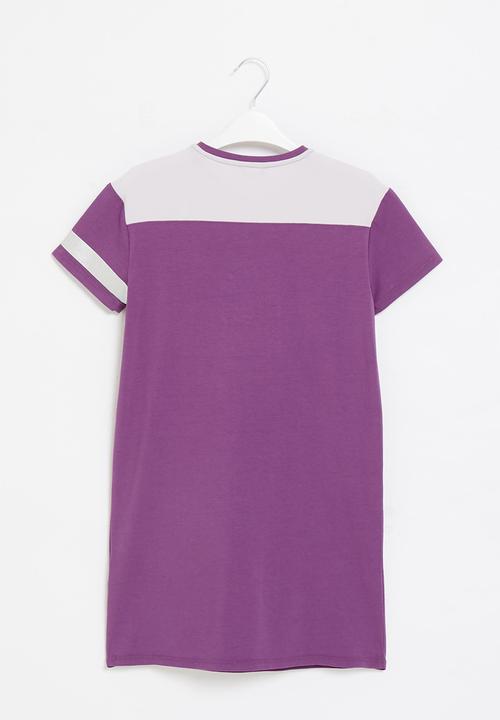 GUESS - Stretch jersey dress - grey