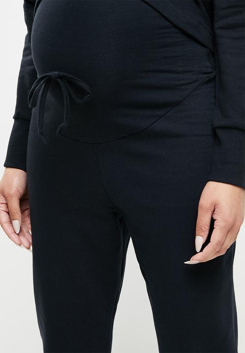 Superbalist - Maternity side slit hoodie - black