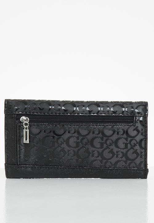 GUESS - Buoso slg slim clutch - black