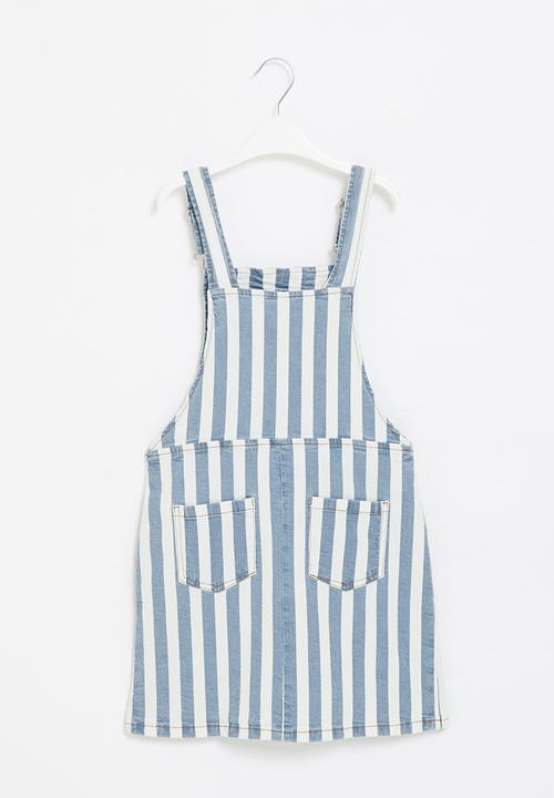 GUESS - Bull denim romper skirt - blue