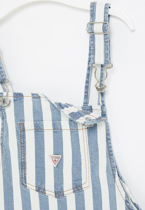 GUESS - Bull denim romper skirt - blue