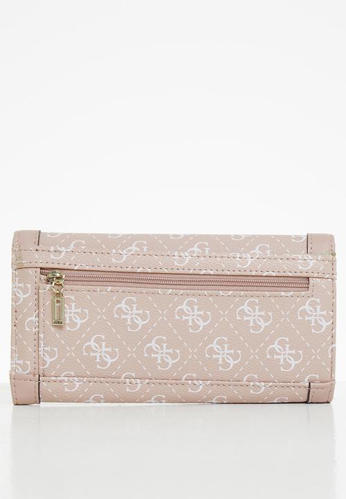 GUESS - Washington slg multi clutch - pink 
