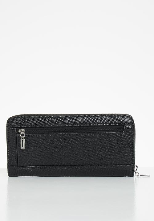GUESS - Cordelia slg large zip around - black