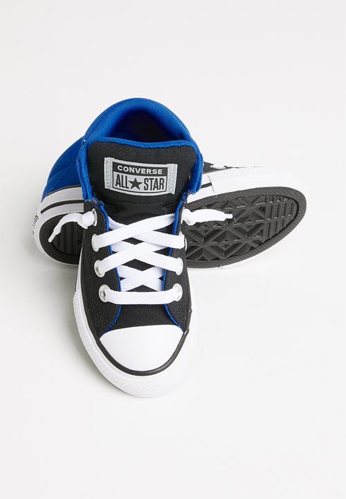Converse - Chuck Taylor all star axel mid - black/game royal/white