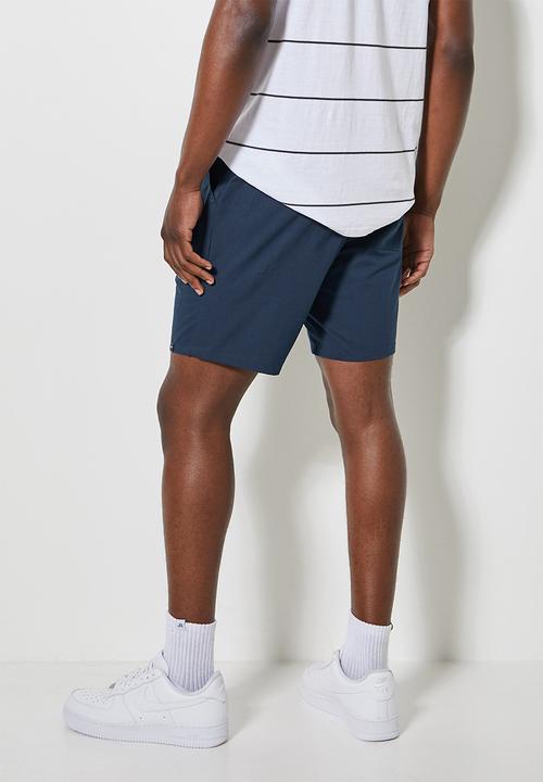Superbalist - Deco light textured elasticated short - navy