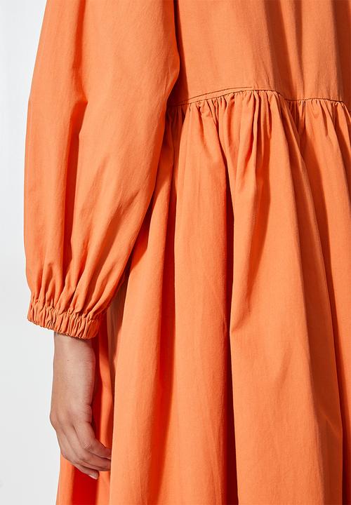 Superbalist - Collared babydoll dress - rose