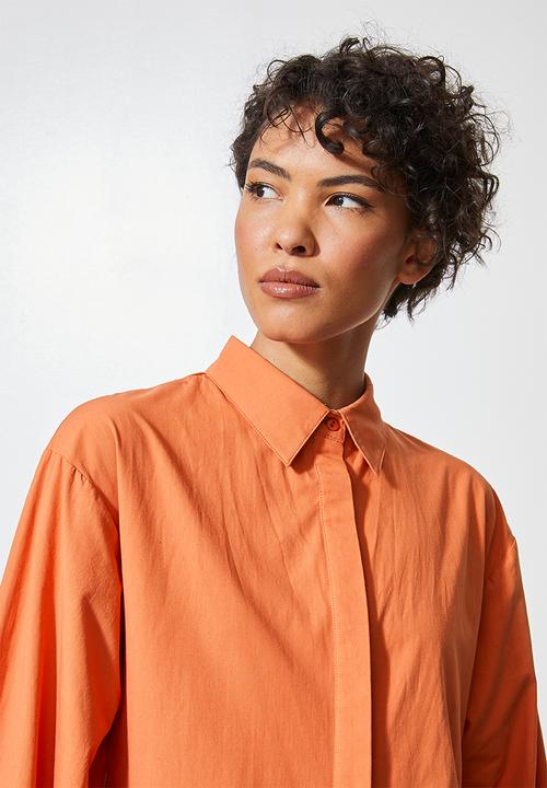 Superbalist - Collared babydoll dress - rose