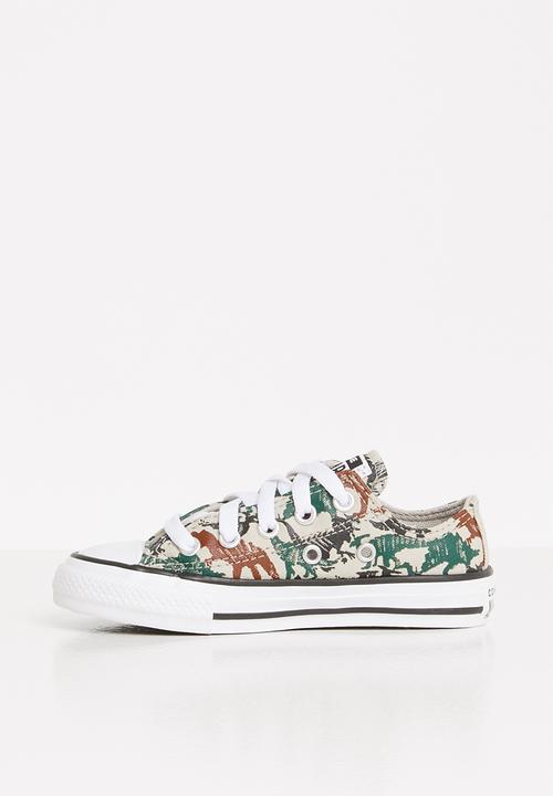 Converse - ChuckTaylor all star ox - string/white/black