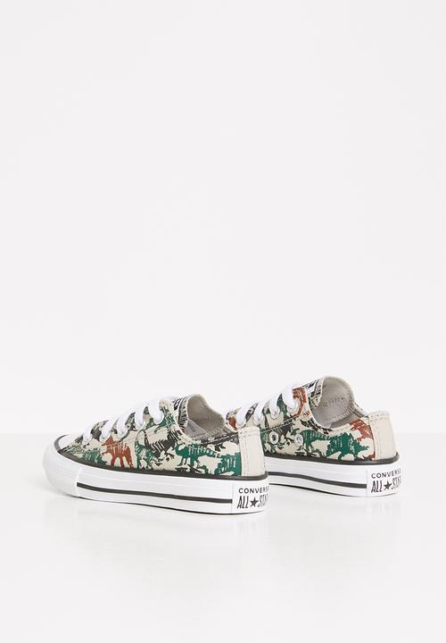 Converse - ChuckTaylor all star ox - string/white/black
