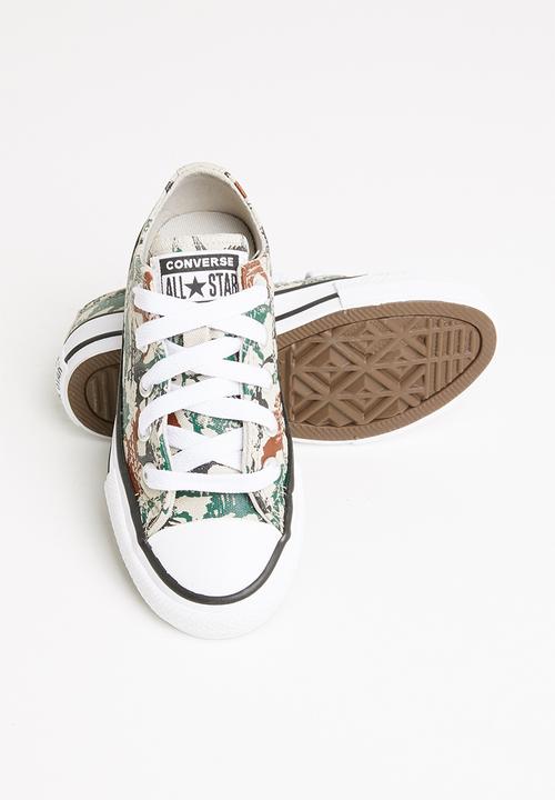 Converse - ChuckTaylor all star ox - string/white/black
