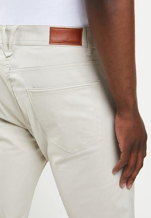 MANGO - Pisa7 trousers - lt beige