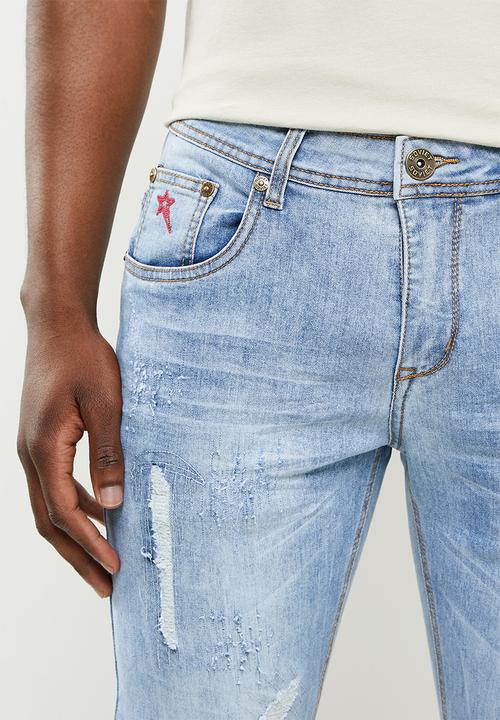 SOVIET - M paterson #4 fashion skinny - light indigo