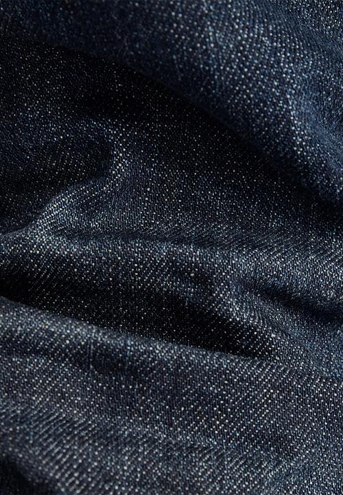 G-STAR - 3301 slim - worn in hale navy restored