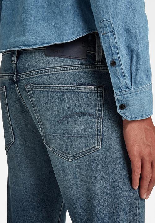 G-STAR - 3301 slim - faded cascade